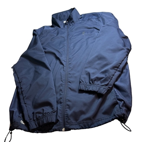 Fila Sport Women’s Lightweight Track Windbreaker Jacket Sz XL - Picture 4 of 11